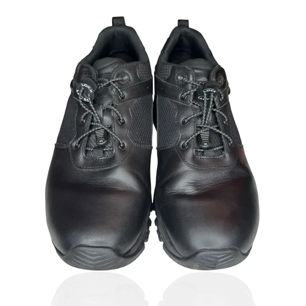 Merrell Moab Adventure 3 Shoes 10.5 Sneaker‎ Black Leather Work Walking Hiking